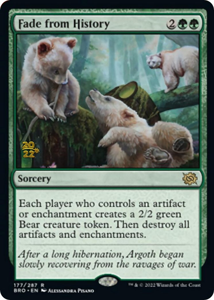 Fade from History [The Brothers' War Prerelease Promos] | Good Games Cannington