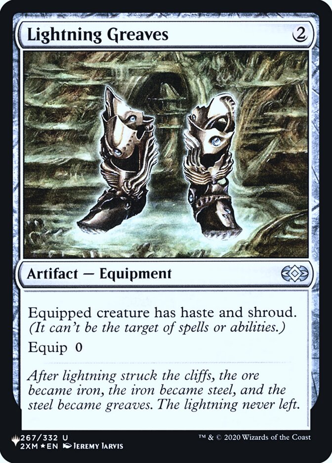 Lightning Greaves [Secret Lair: Heads I Win, Tails You Lose] | Good Games Cannington