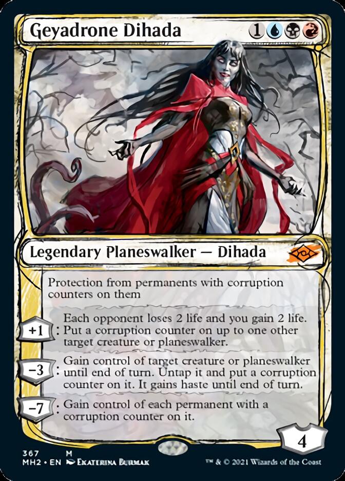 Geyadrone Dihada (Sketch) [Modern Horizons 2] | Good Games Cannington
