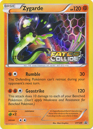 Zygarde (XY129) (Staff) [XY: Black Star Promos] | Good Games Cannington