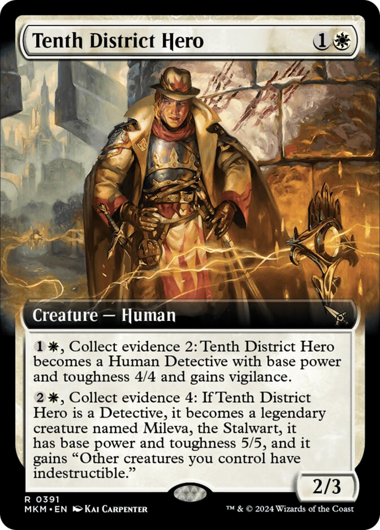 Tenth District Hero (Extended Art) [Murders at Karlov Manor] | Good Games Cannington