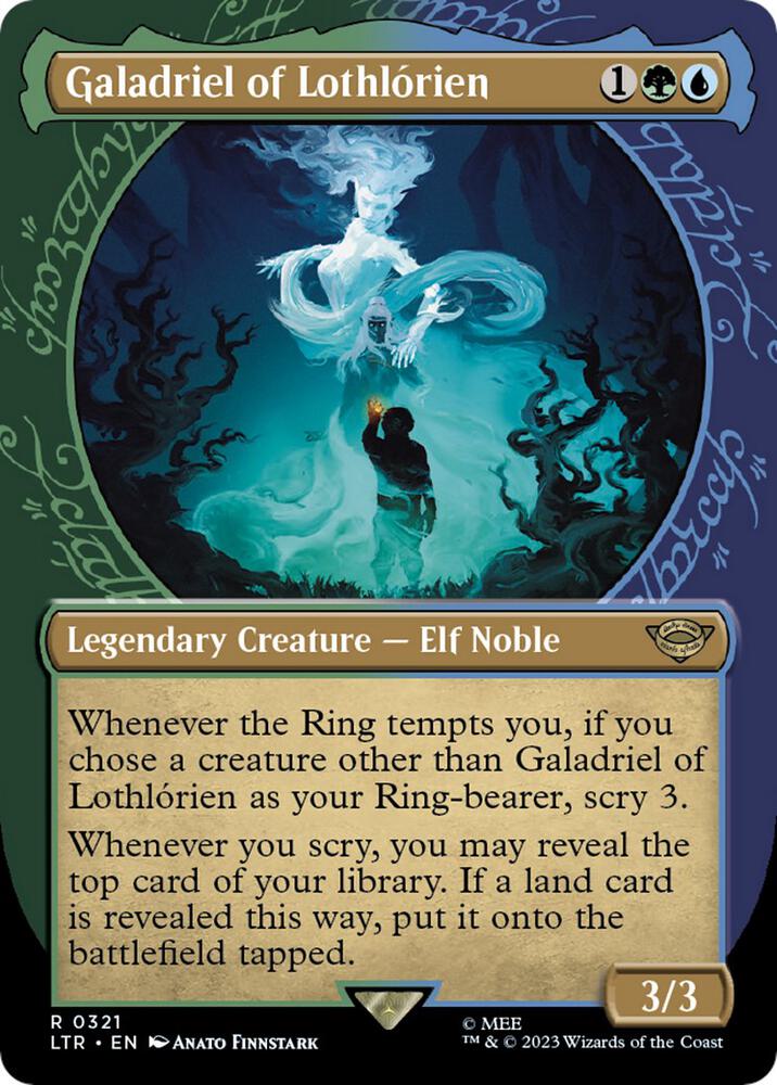 Galadriel of Lothlórien 321 (Universes Beyond: The Lord of the Rings: Tales of Middle-earth)  - Showcase | Good Games Cannington