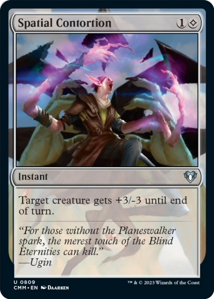 Spatial Contortion [Commander Masters] | Good Games Cannington