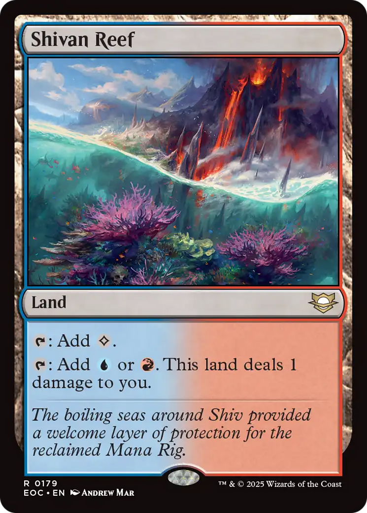 Shivan Reef [Edge of Eternities Commander] | Good Games Cannington