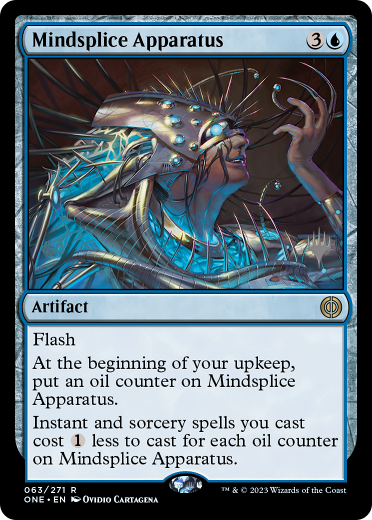 Mindsplice Apparatus (Promo Pack) [Phyrexia: All Will Be One Promos] | Good Games Cannington