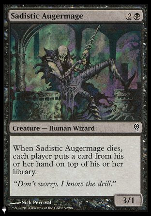 Sadistic Augermage [The List] | Good Games Cannington