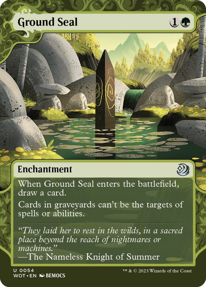 Ground Seal 54 (Wilds of Eldraine: Enchanting Tales)  - Foil | Good Games Cannington