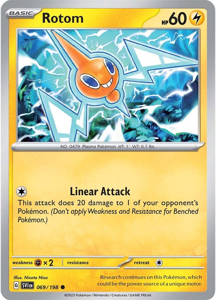 Rotom (069/198) [Scarlet & Violet: Base Set] | Good Games Cannington
