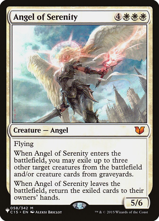 Angel of Serenity [The List] | Good Games Cannington