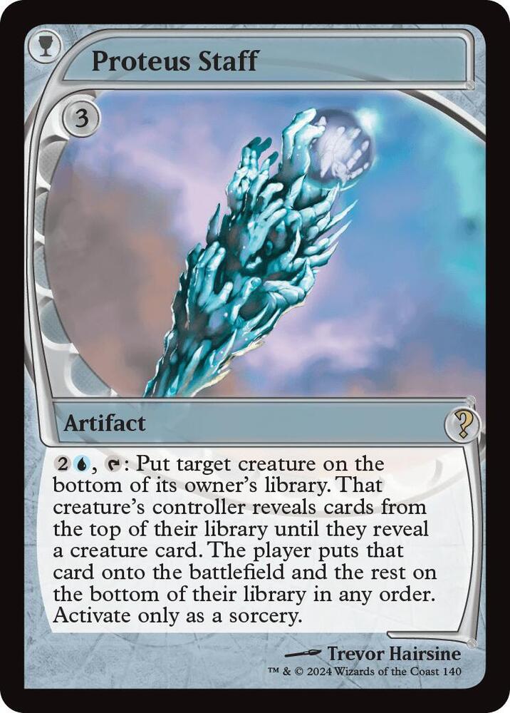 Proteus Staff 140/390 (Mystery Booster 2)  - Future Sight | Good Games Cannington
