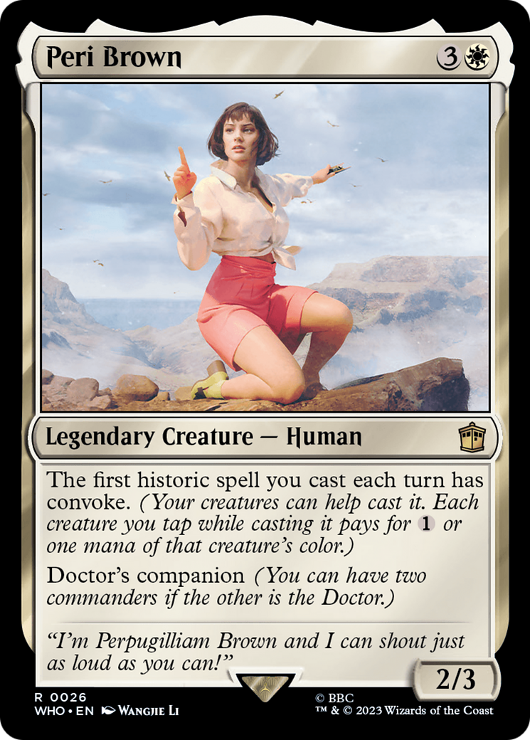Peri Brown [Doctor Who] | Good Games Cannington