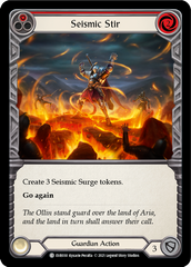 Seismic Stir (Red) [EVR030] (Everfest)  1st Edition Rainbow Foil | Good Games Cannington