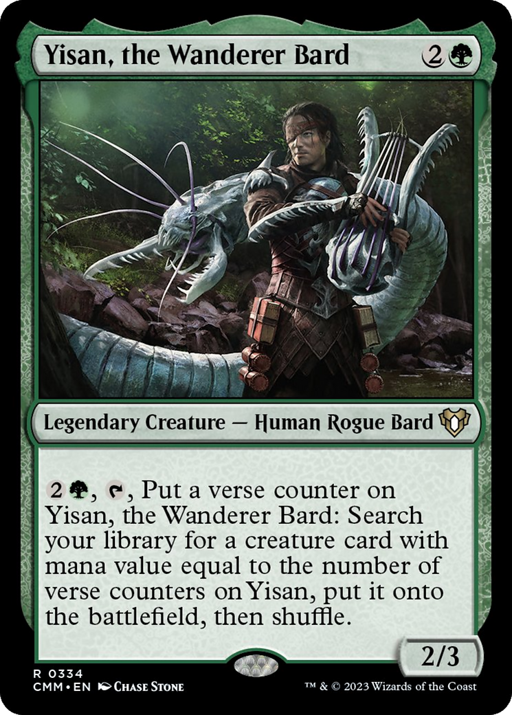 Yisan, the Wanderer Bard [Commander Masters] | Good Games Cannington