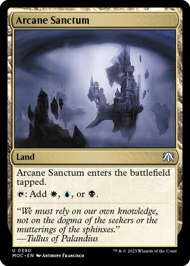 Arcane Sanctum [March of the Machine Commander] | Good Games Cannington