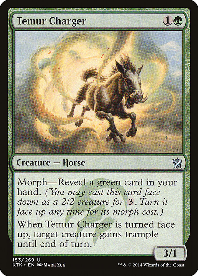 Temur Charger 153 (Khans of Tarkir)  | Good Games Cannington