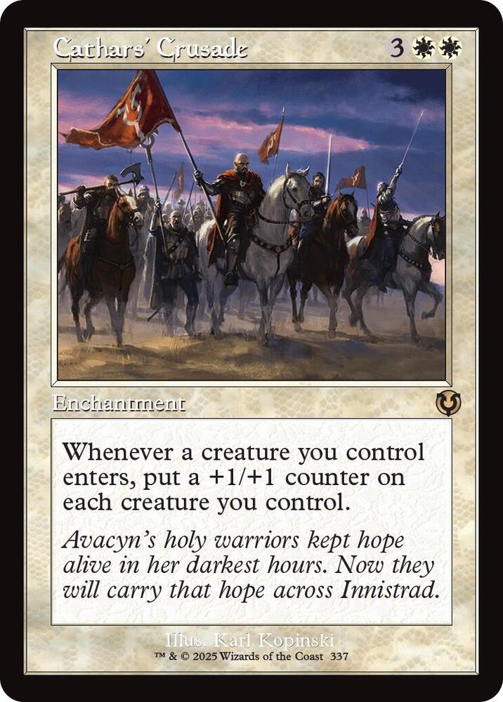 Cathars' Crusade 337 (Innistrad Remastered)  - Retro | Good Games Cannington