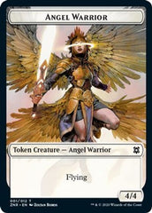 Angel Warrior // Shark Double-Sided Token [Challenger Decks 2021 Tokens] | Good Games Cannington