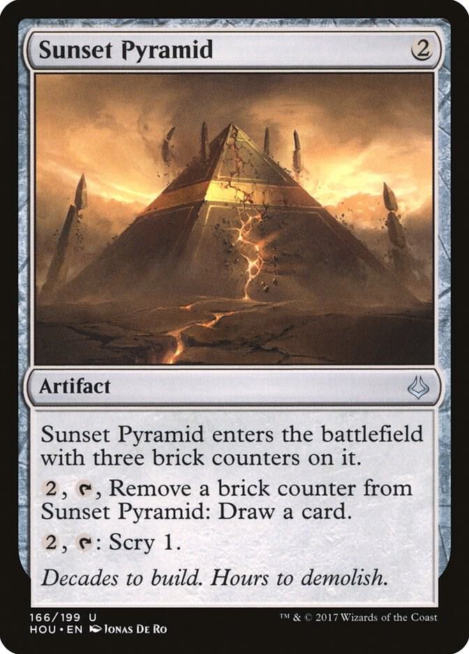 Sunset Pyramid 166/199 (Hour of Devastation)  | Good Games Cannington