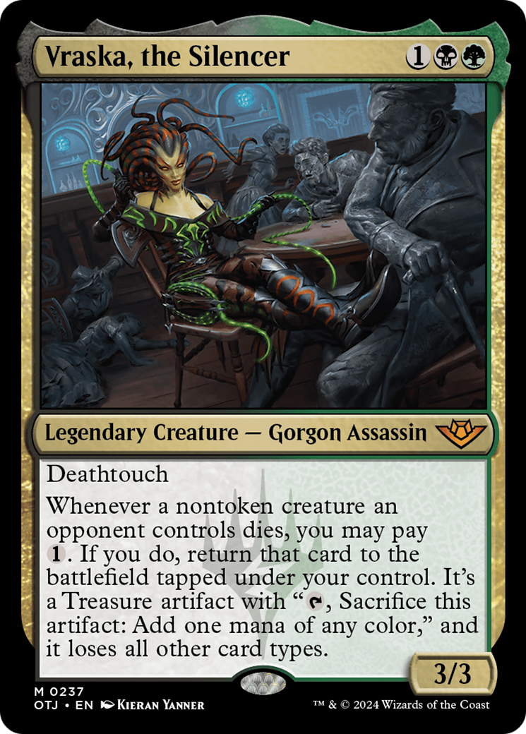 Vraska, the Silencer [Outlaws of Thunder Junction] | Good Games Cannington
