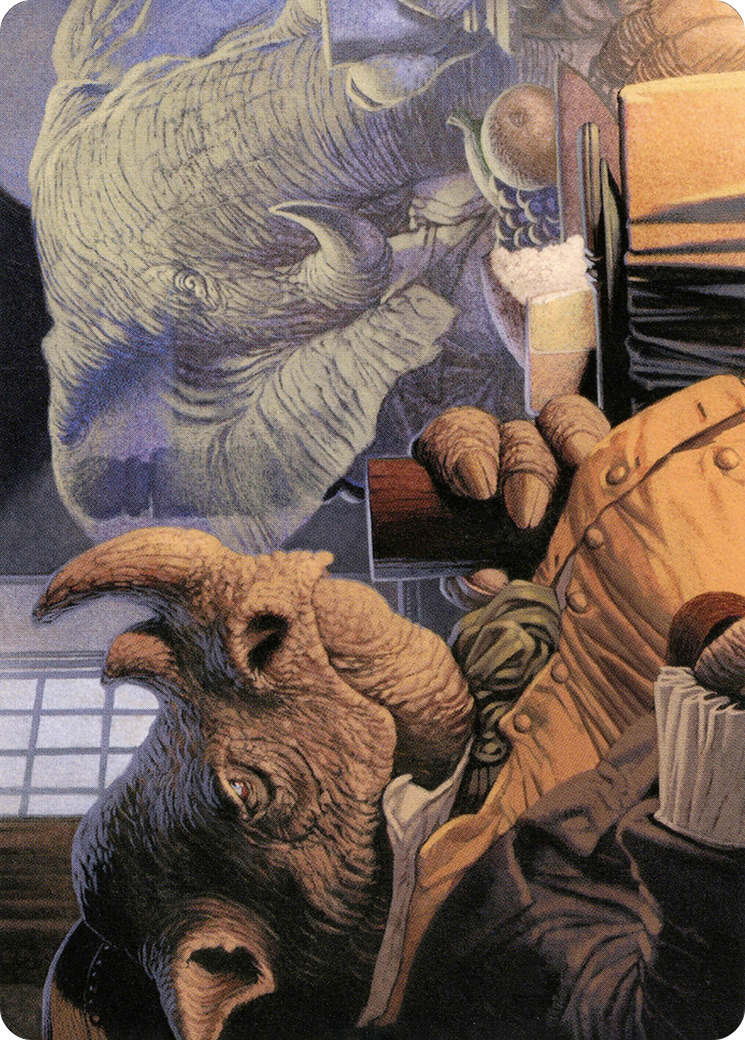 Late to Dinner Art Card [Modern Horizons 2 Art Series] | Good Games Cannington