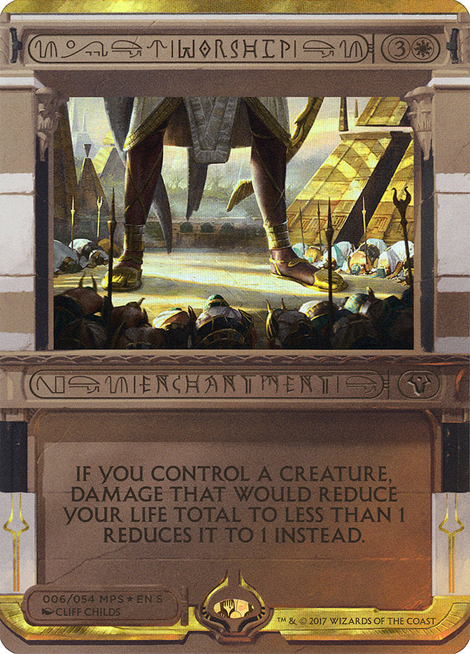 Worship (Invocation) [Amonkhet Invocations] | Good Games Cannington