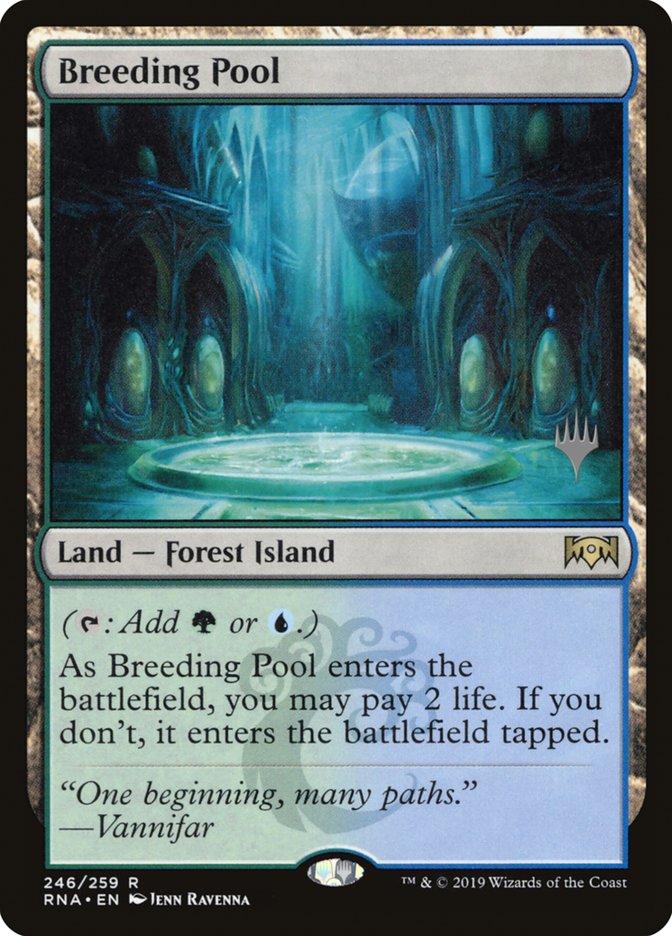 Breeding Pool (Promo Pack) [Ravnica Allegiance Promos] | Good Games Cannington