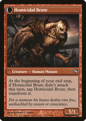 Civilized Scholar // Homicidal Brute [Innistrad] | Good Games Cannington