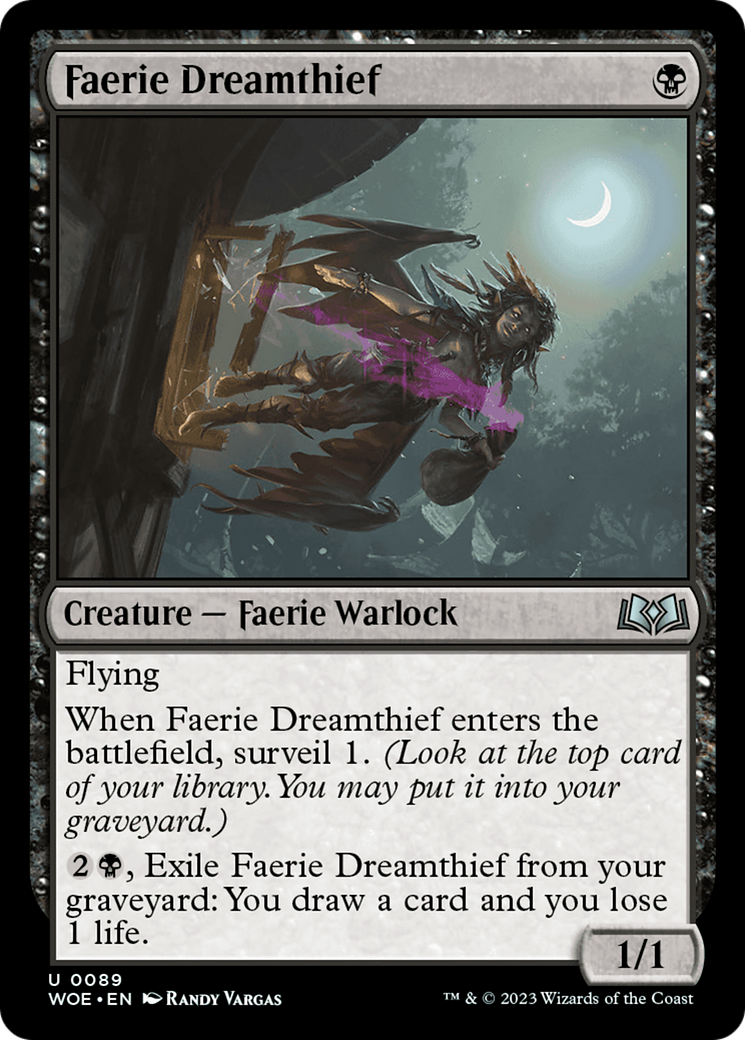 Faerie Dreamthief [Wilds of Eldraine] | Good Games Cannington