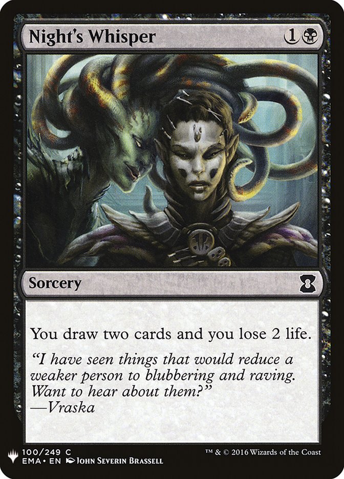 Night's Whisper [Mystery Booster] | Good Games Cannington