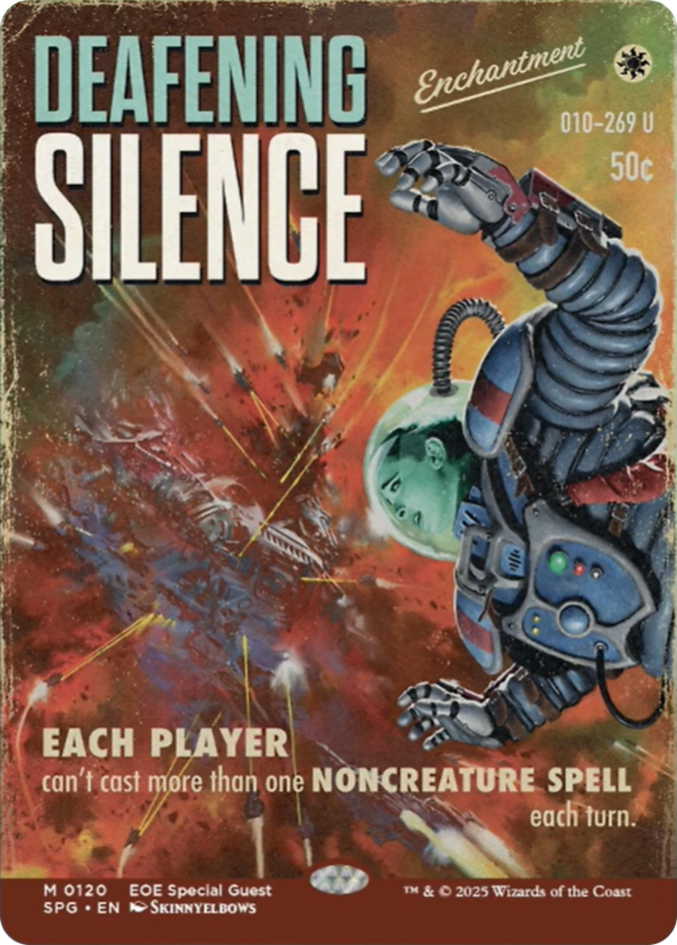 Deafening Silence (Showcase) [Edge of Eternities Special Guests] | Good Games Cannington