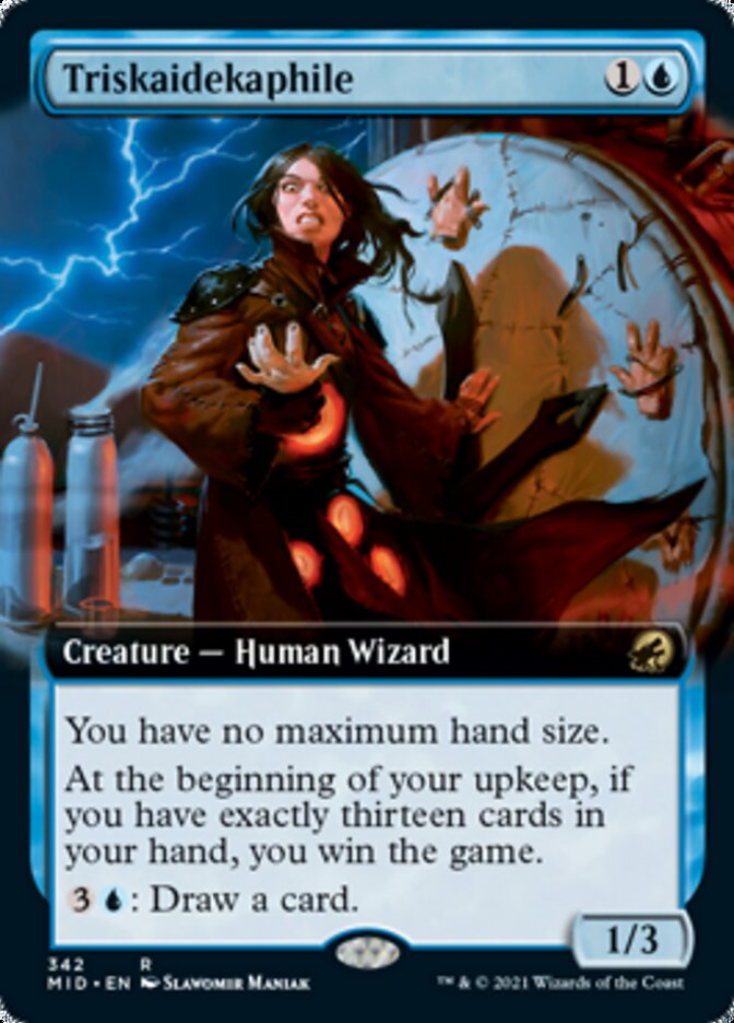 Triskaidekaphile (Extended Art) [Innistrad: Midnight Hunt] | Good Games Cannington