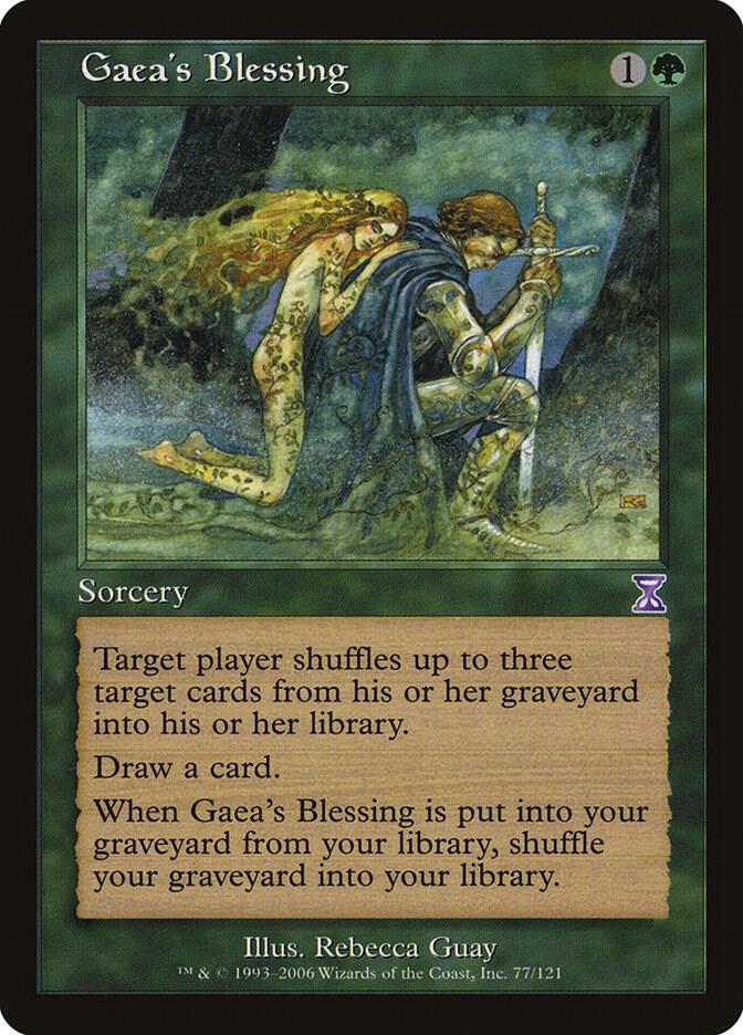 Gaea's Blessing 77/121 (Timeshifted)  | Good Games Cannington
