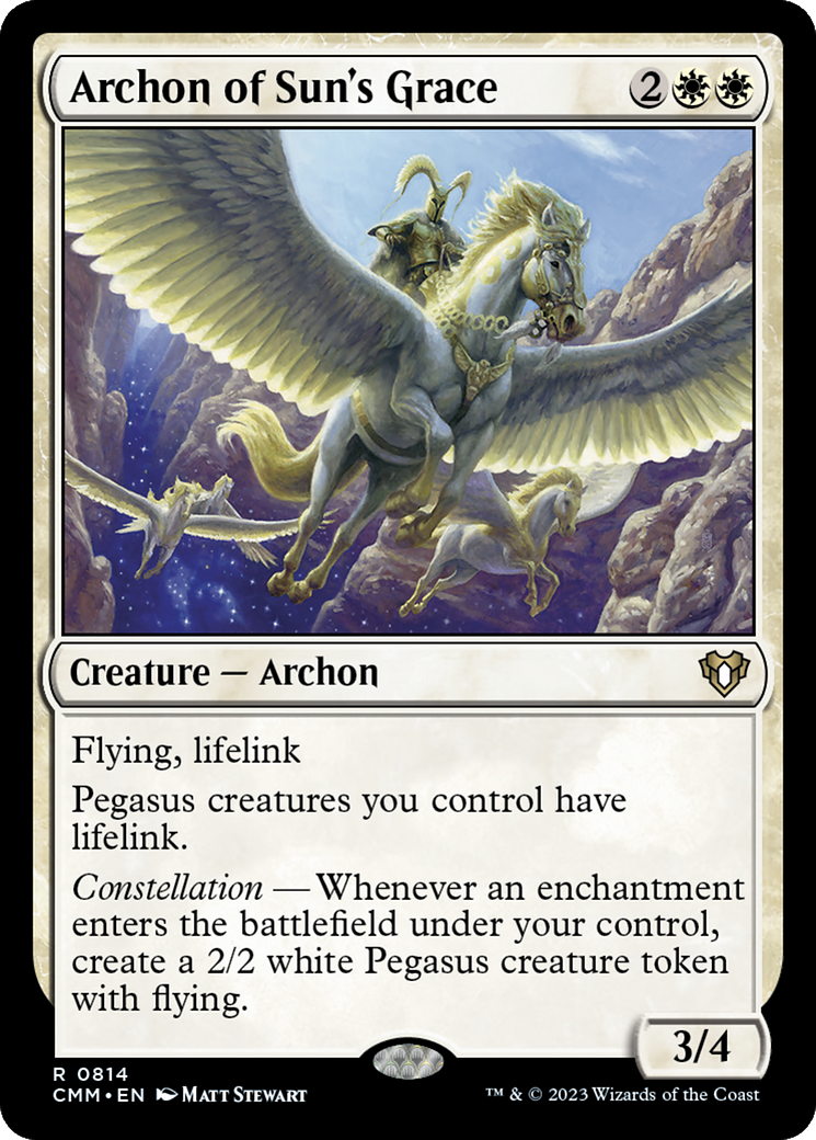 Archon of Sun's Grace [Commander Masters] | Good Games Cannington