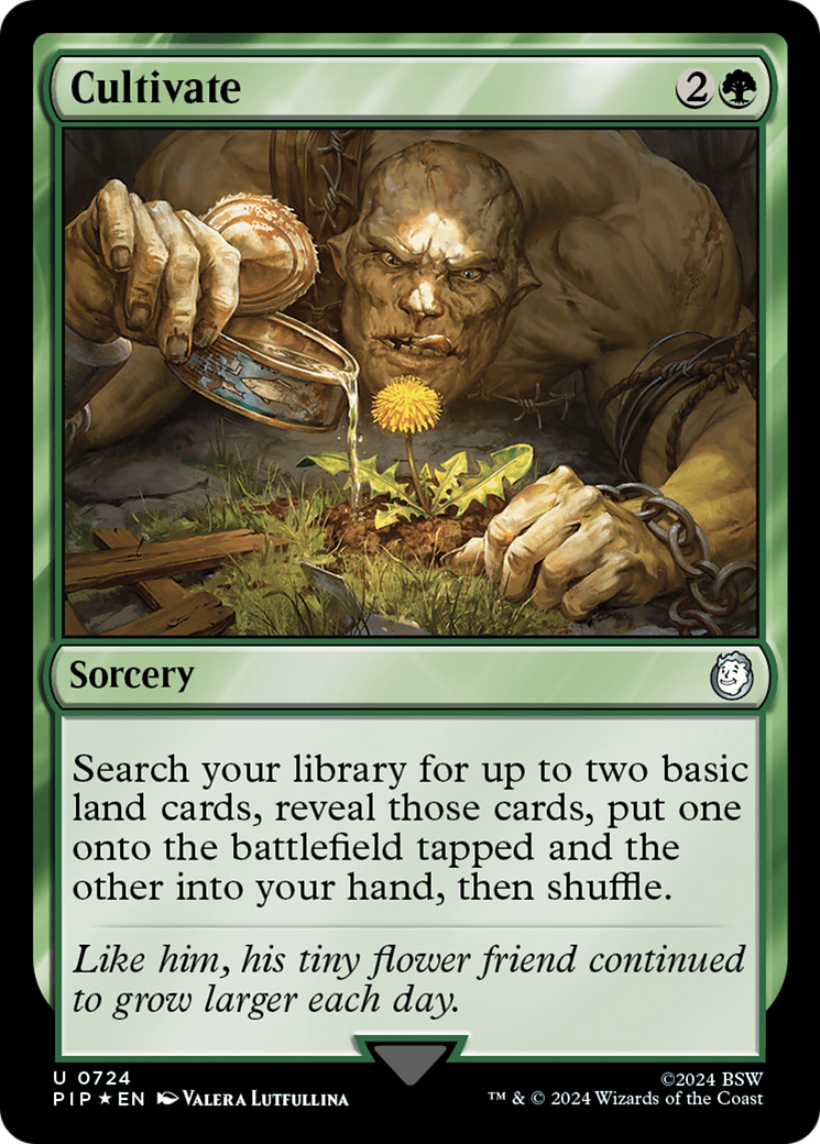Cultivate (Surge Foil) [Fallout] | Good Games Cannington