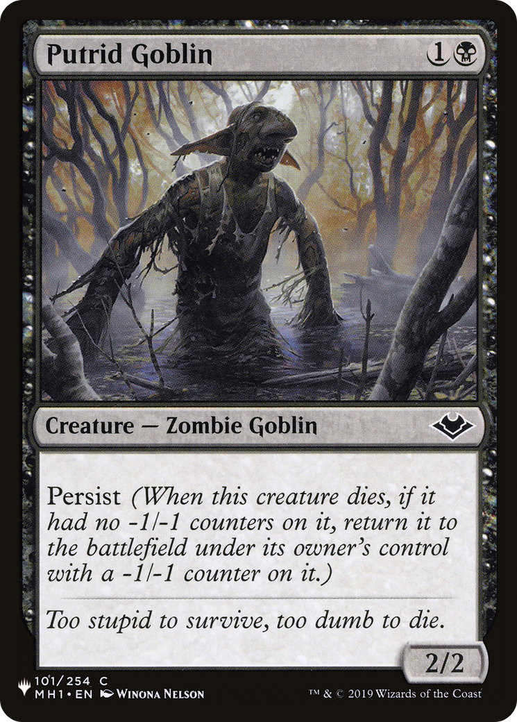 Putrid Goblin [The List] | Good Games Cannington