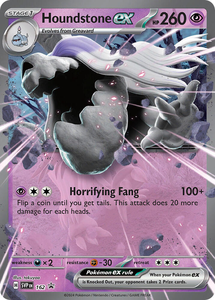 Houndstone ex (SV: Scarlet & Violet Promo Cards)  - Holofoil | Good Games Cannington
