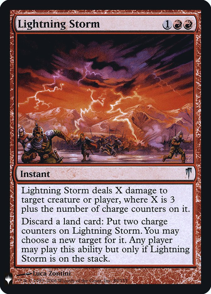 Lightning Storm [Mystery Booster] | Good Games Cannington