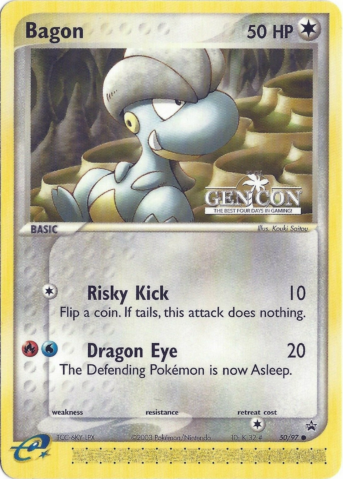 Bagon (50/97) (GenCon 2004) [League & Championship Cards] | Good Games Cannington
