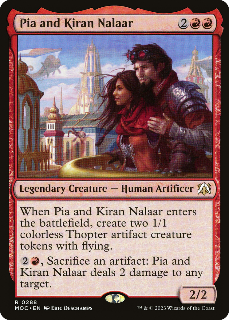 Pia and Kiran Nalaar [March of the Machine Commander] | Good Games Cannington