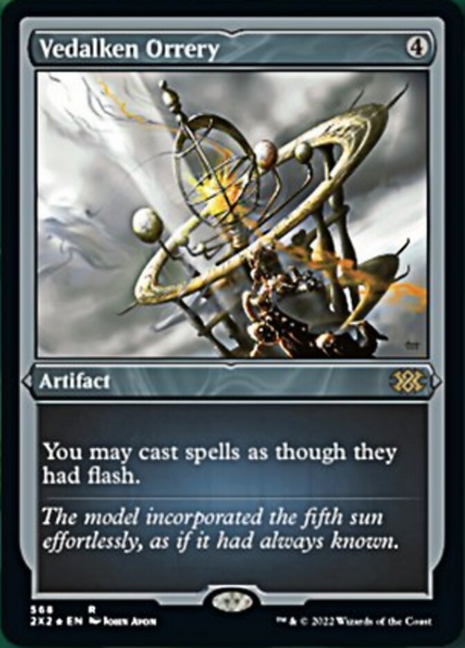 Vedalken Orrery (Foil Etched) [Double Masters 2022] | Good Games Cannington