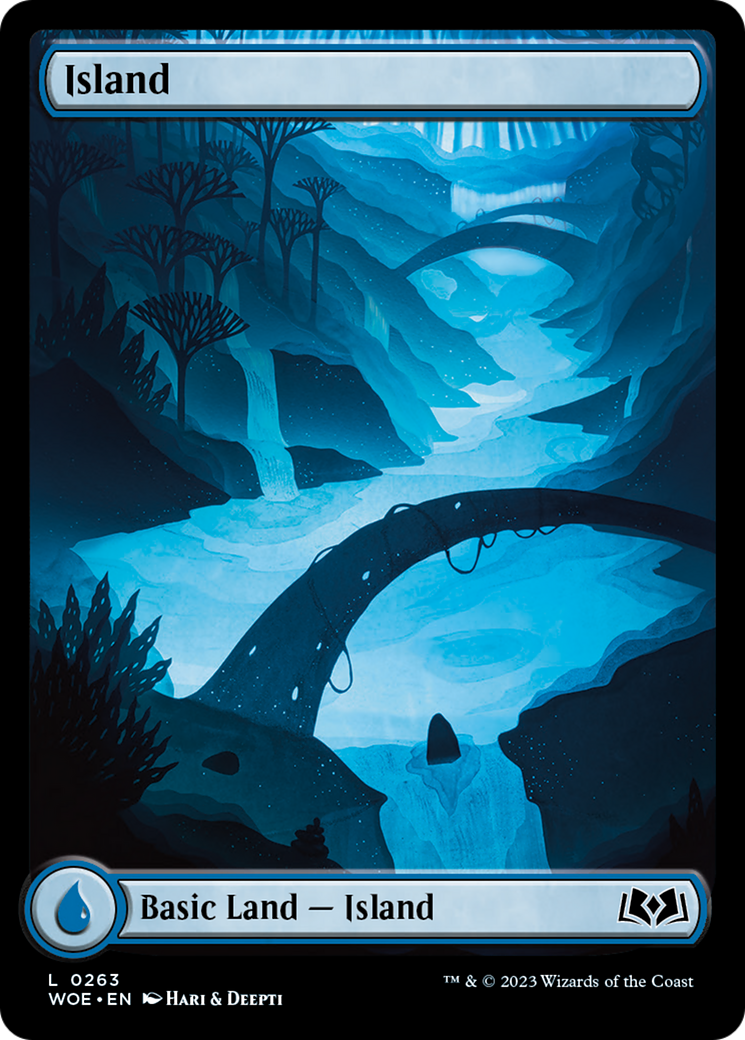 Island (263) (Full-Art) [Wilds of Eldraine] | Good Games Cannington