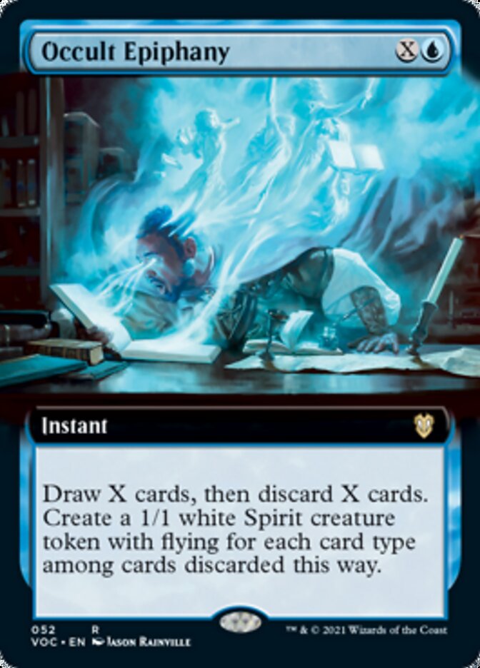 Occult Epiphany (Extended Art) [Innistrad: Crimson Vow Commander] | Good Games Cannington