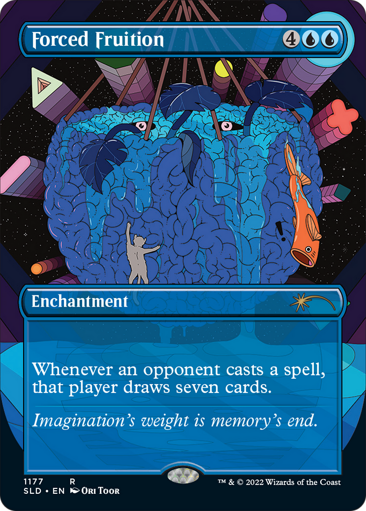 Forced Fruition (Borderless) [Secret Lair Drop Series] | Good Games Cannington