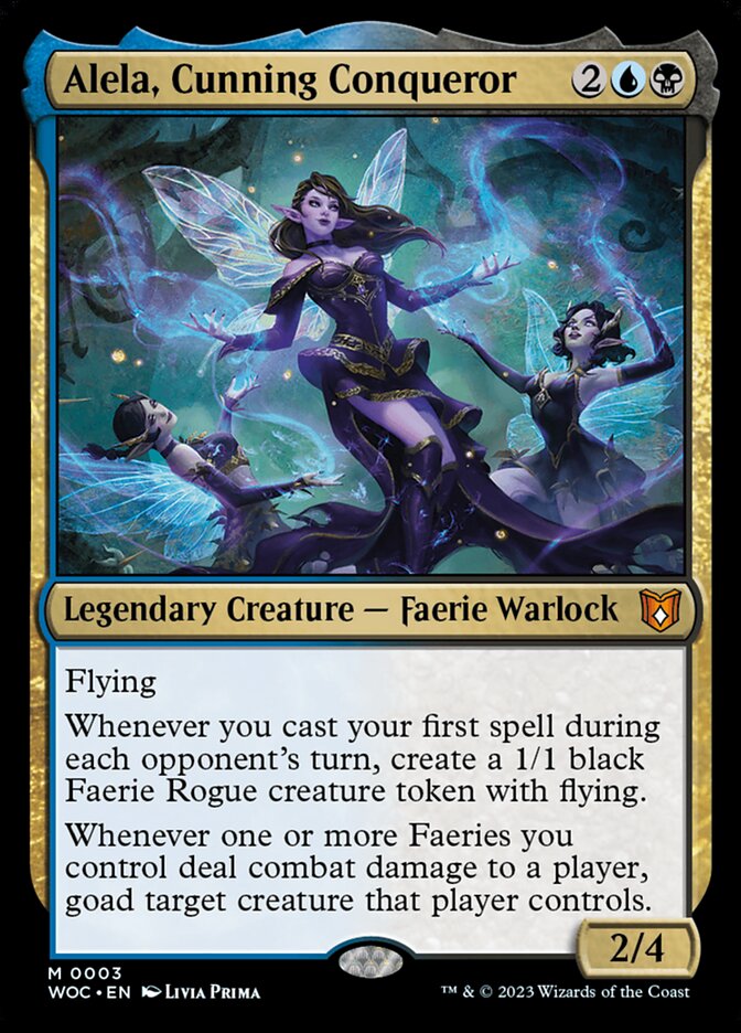 Alela, Cunning Conqueror 3 (Commander: Wilds of Eldraine)  | Good Games Cannington