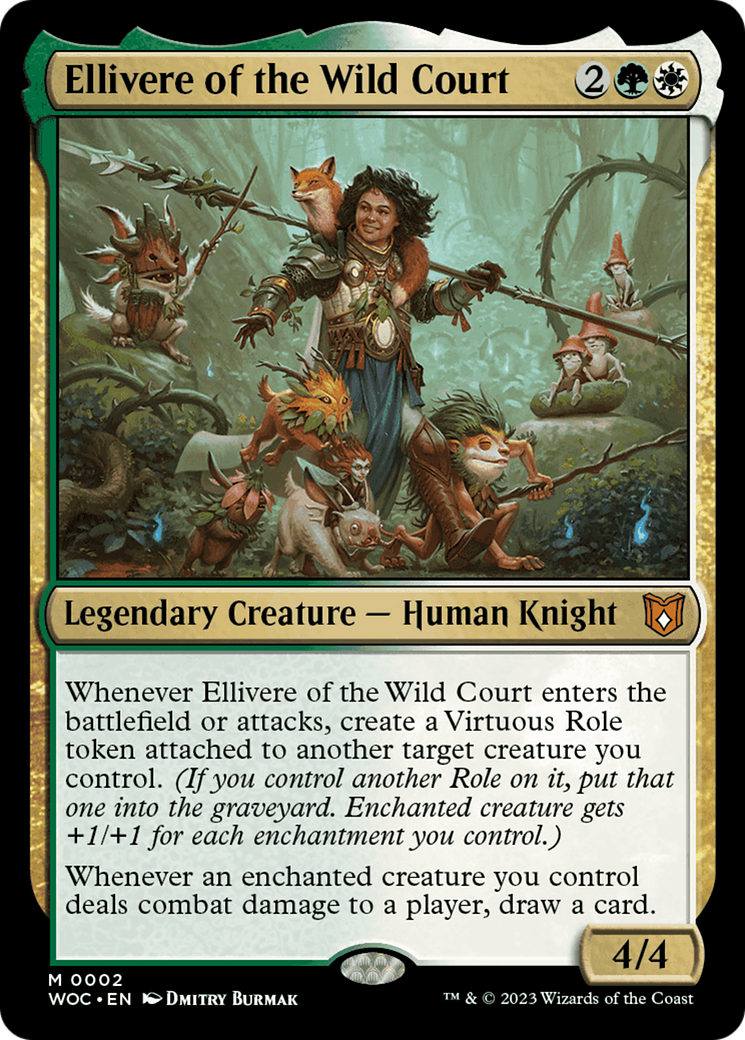 Ellivere of the Wild Court [Wilds of Eldraine Commander] | Good Games Cannington
