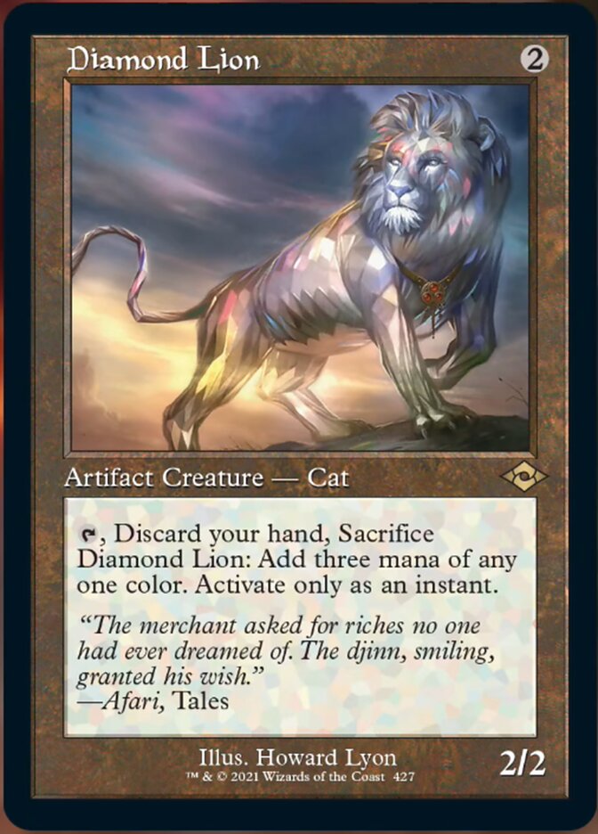 Diamond Lion (Retro) [Modern Horizons 2] | Good Games Cannington