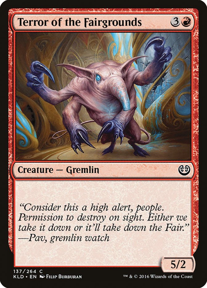 Terror of the Fairgrounds [Kaladesh] | Good Games Cannington