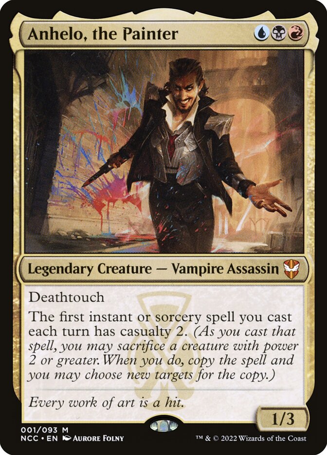 Anhelo the Painter 1 (Commander: Streets of New Capenna)  - Foil | Good Games Cannington