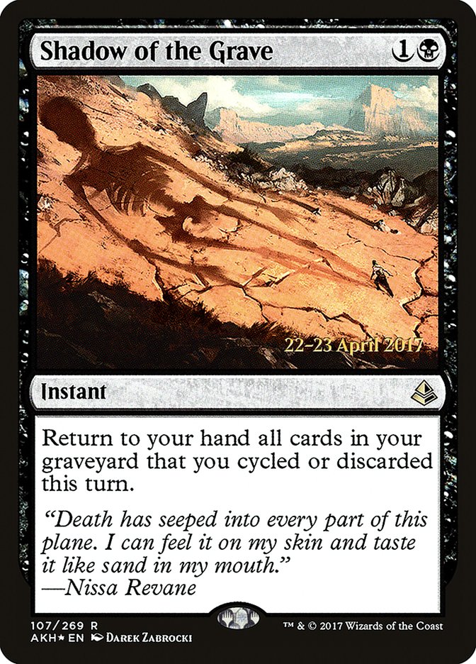 Shadow of the Grave [Amonkhet Prerelease Promos] | Good Games Cannington