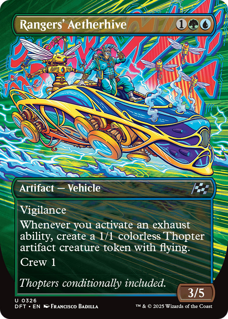 Rangers' Aetherhive (Borderless) [Aetherdrift] | Good Games Cannington